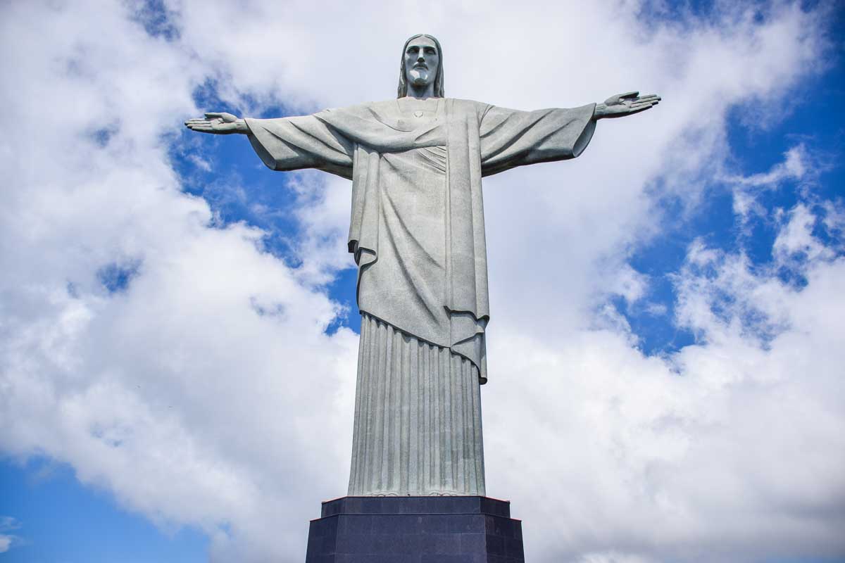 Statua Chrystusa widok 3